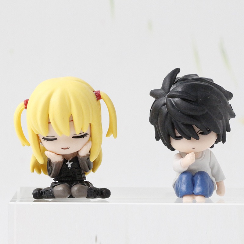 Car Accessories Etsy - かわいい漫画キャラクターミニフィギュア、車内装飾、デスクトップディスプレイ、コレクタブルアニメフィギュア