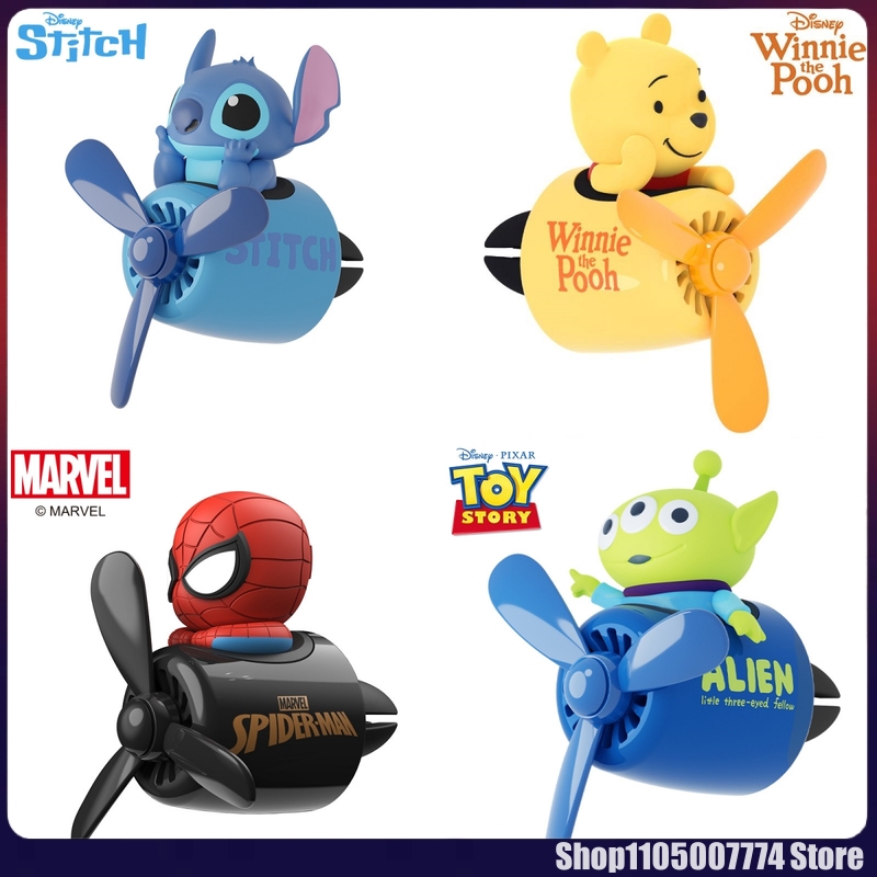 Car Accessories Etsy - スティッチ スパイダーマン エイリアン キャラクター 車載アロマディフューザー エアアウトレット装飾