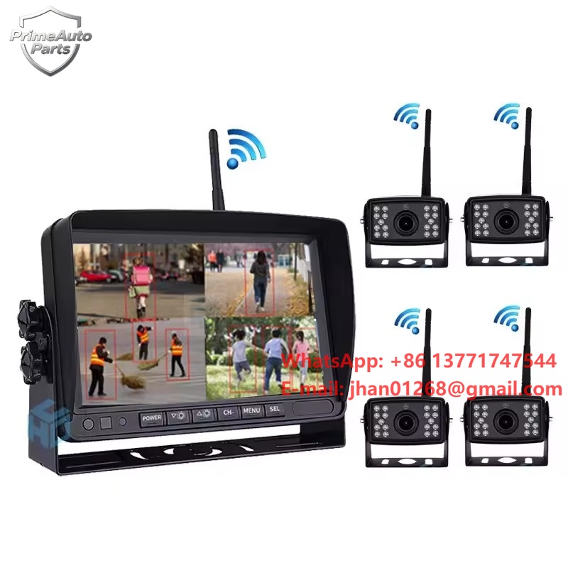 Rear Camera For Car - 720PワイヤレスRVバックアップカメラシステム 7インチDVRモニター トラック トレーラー キャンピングカー用 ワイヤレスカーバックアップ