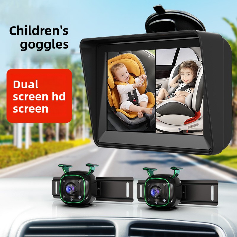 Rear Camera For Car - 車のベビーケア 5 インチ モニター + ナイト