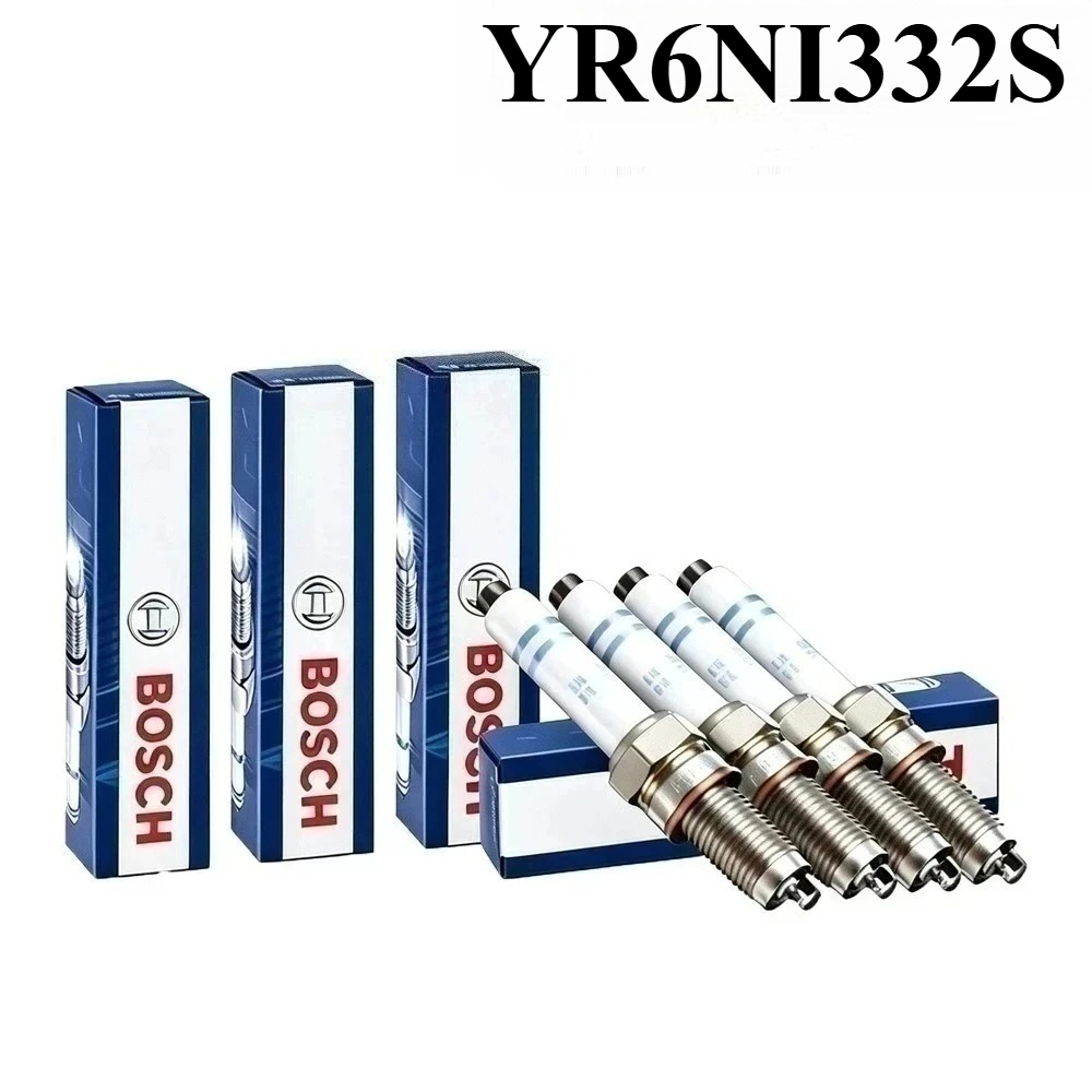 Bosch Spark Plug Iridium - ボッシュ YR6NI332S スパークプラグ ヒュンダイ・ツーソンTL G4FJ 1.6Tターボエンジン（一部のモデル）に適合