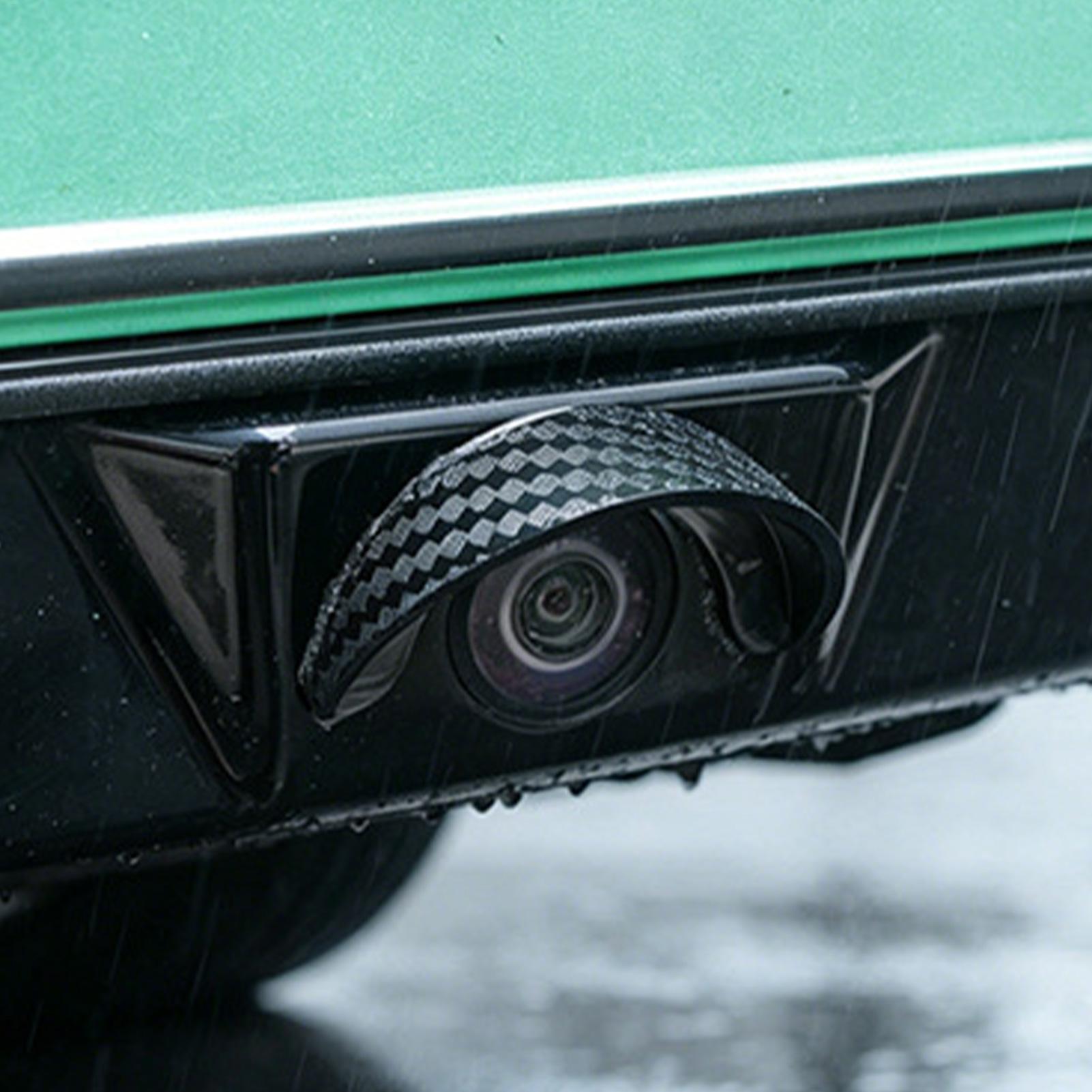 Rear Camera For Car - 2026年式車用リアビューカメラレインバイザーフード防水保護カバーバックアップカメラサンシェードレインシールド汎用アクセサリー