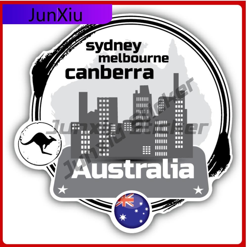 オーストラリア国旗グランジスタンプカーデカールバンパーステッ - Car Accessories Australia のレビューと価格