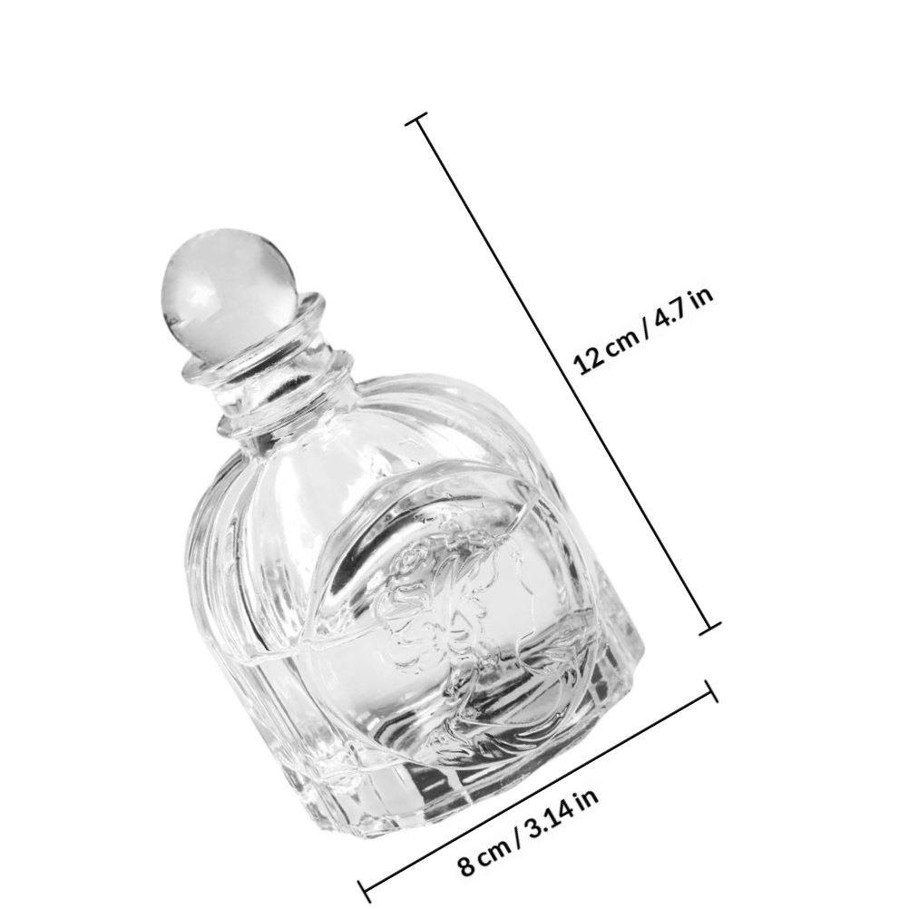 5 セットのフレグランスボトル透明フレンチスタイル香水ディフ - Car Fragrance Diffuser のレビューと価格