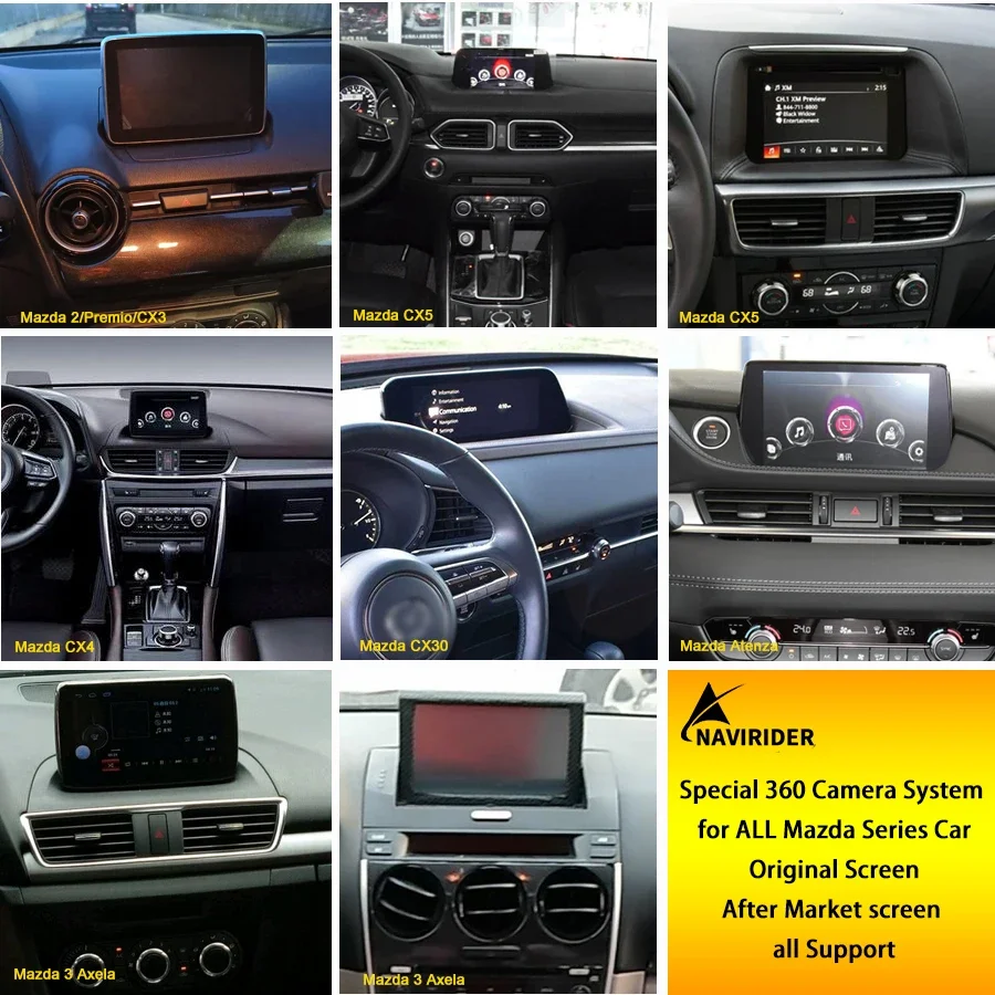 360度鳥瞰図車載DVR録画、3Dリアバックアップ・フロント - Rear Camera For Car のレビューと価格