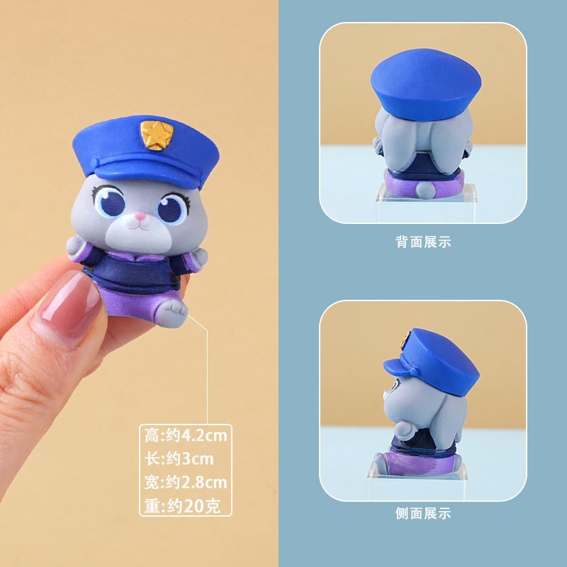 ズートピア樹脂製小型フィギュア、車のダッシュボード飾り、ミニ - Car Accessories Etsy のレビューと価格