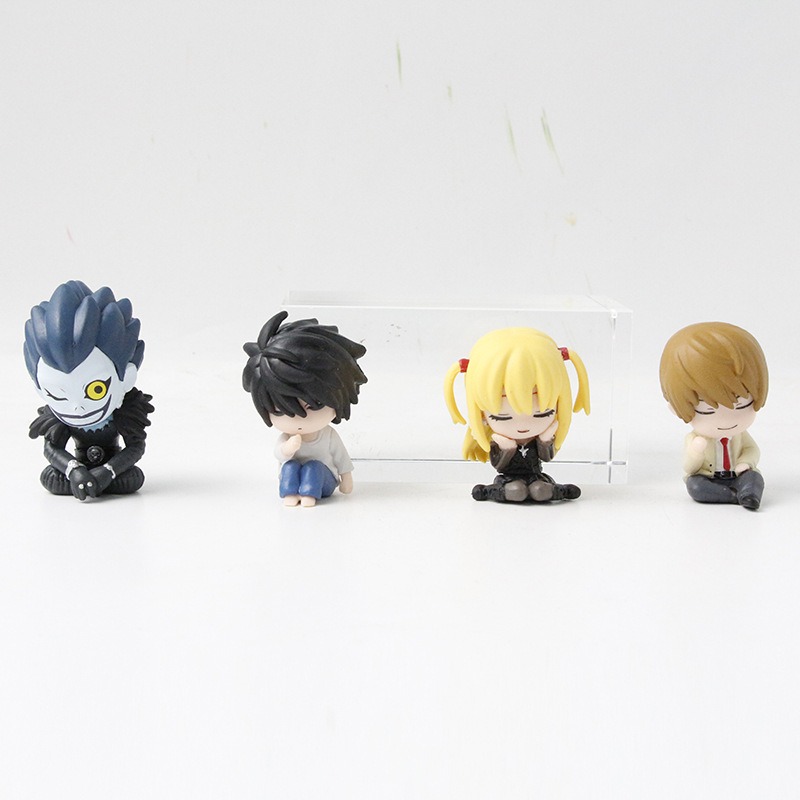 かわいい漫画キャラクターミニフィギュア、車内装飾、デスクトッ - Car Accessories Etsy のレビューと価格