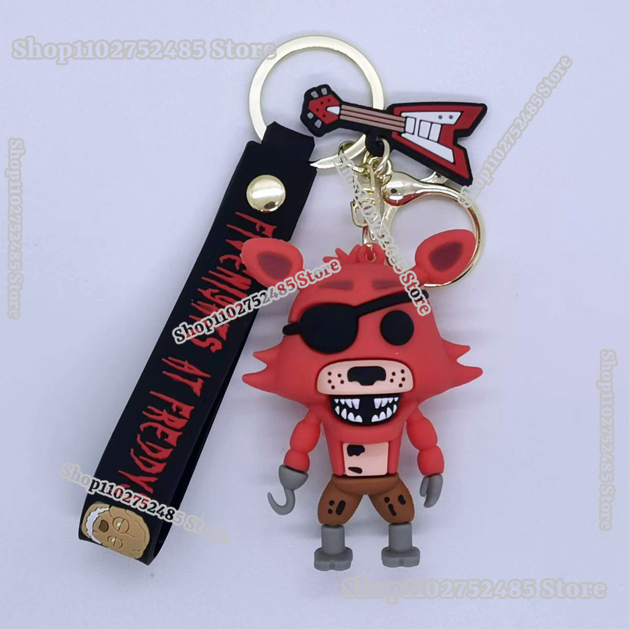 5 個漫画アニメ FNAF フィギュアキーホルダー恐ろしい人 - Car Accessories Etsy のレビューと価格