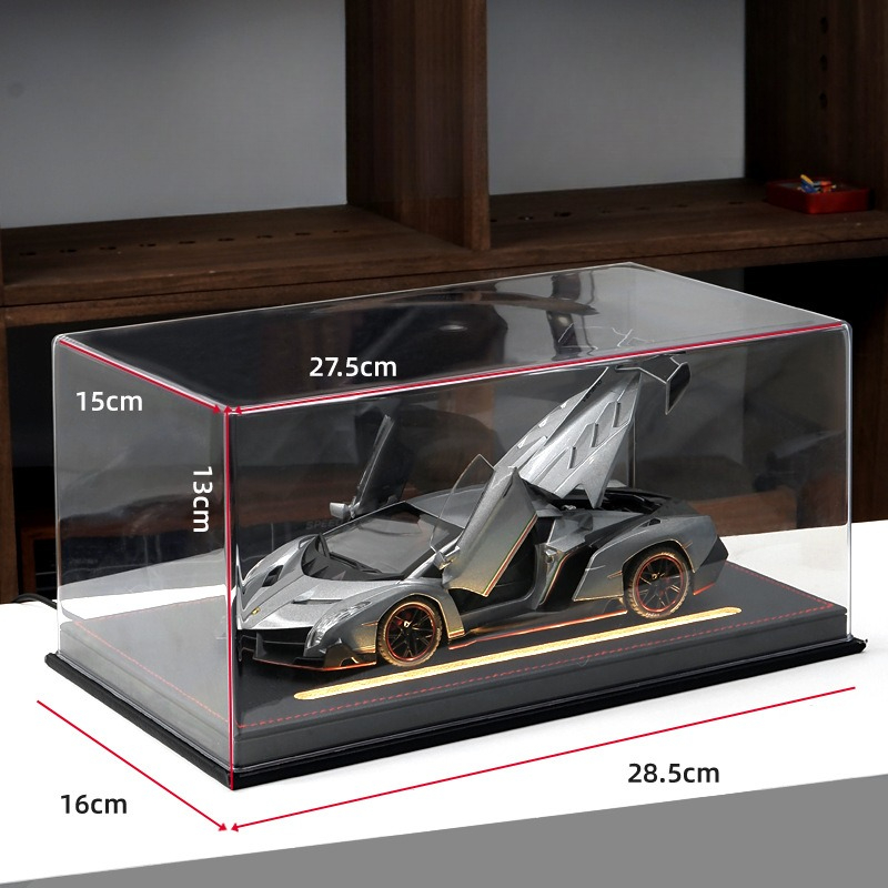 アクリルディスプレイボックス ライト付き 1:24 合金車モ - Car Accessories Etsy のレビューと価格