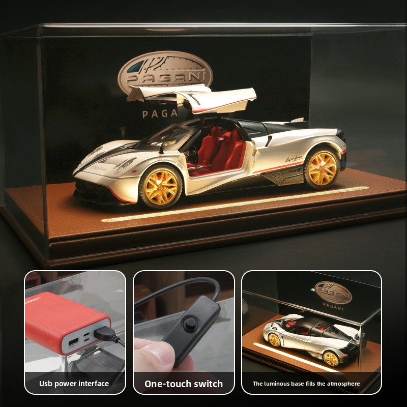 アクリルディスプレイボックス ライト付き 1:24 合金車モ - Car Accessories Etsy のレビューと価格