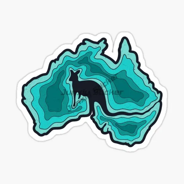 オーストラリア国旗マップカンガルーエンブレムクリエイティブ  - Car Accessories Australia のレビューと価格