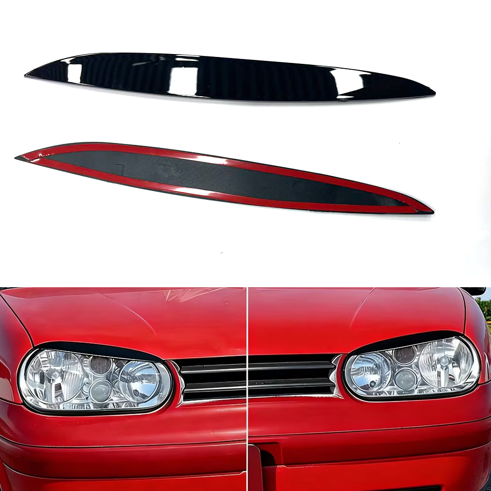ゴルフ MK4 1997-2005 フロントヘッドライト眉毛 - Car Accessories Unique のレビューと価格