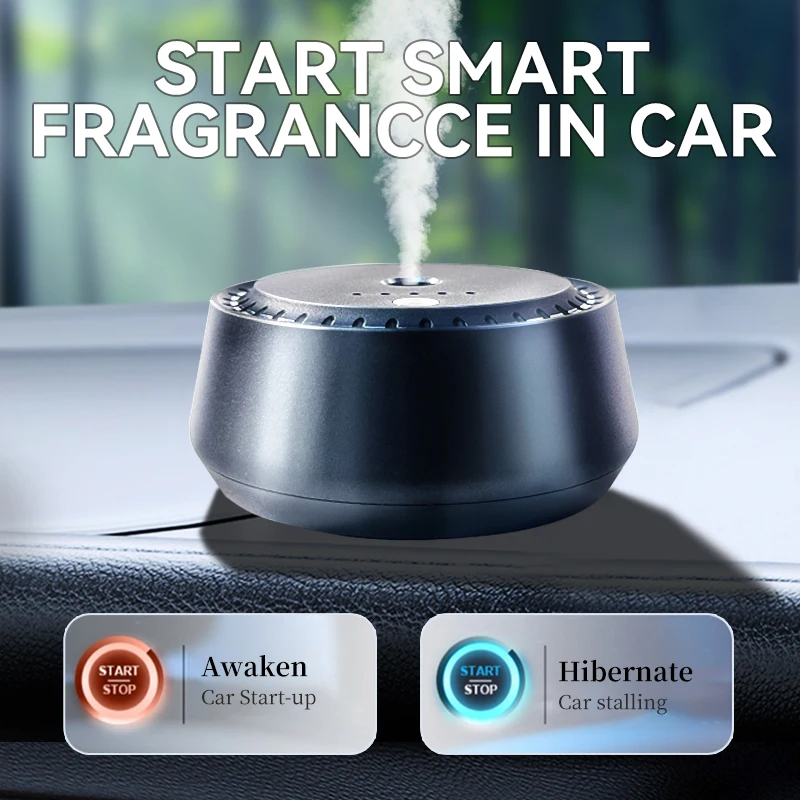 スマートアロマディフューザー AI自動感知 スタート/ストッ - Car Fragrance Diffuser のレビューと価格