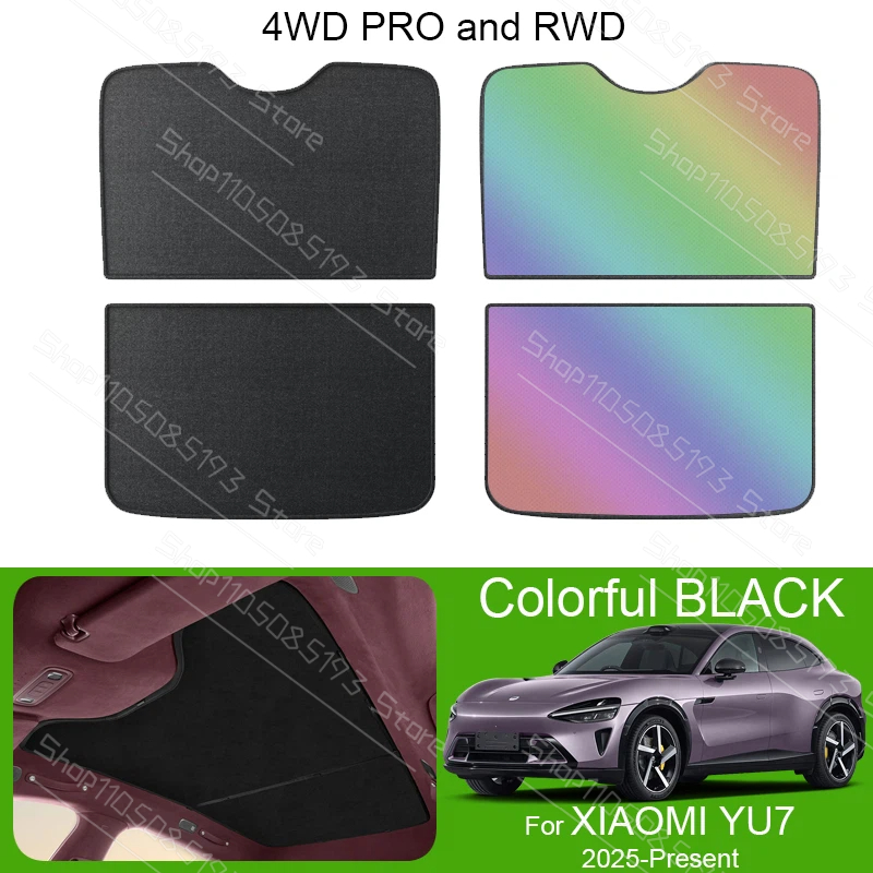 車のサンルーフサンシェードカバー XIAOMI YU7 20 - Car Accessories Xiaomi のレビューと価格