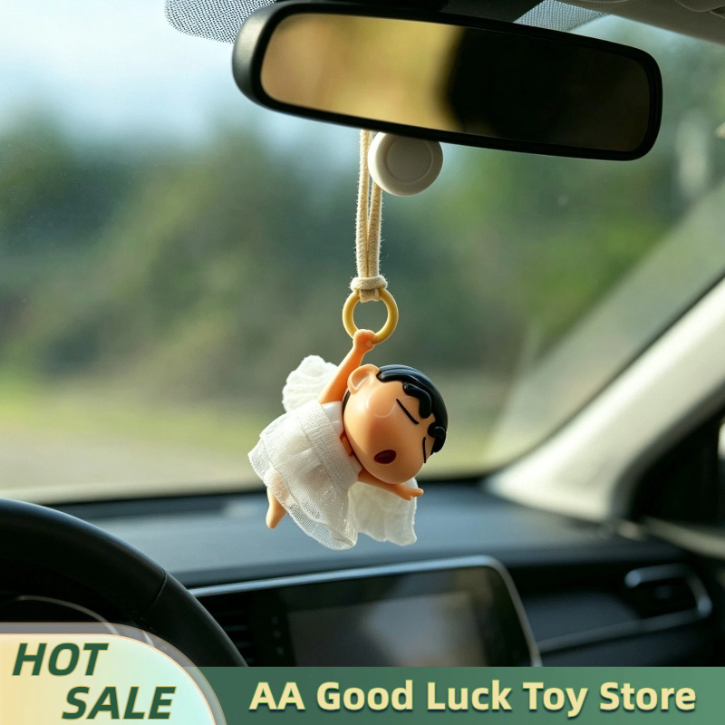 クレヨンしんちゃん エンジェルバレエ ミニカーバックミラー吊 - Car Accessories Etsy のレビューと価格