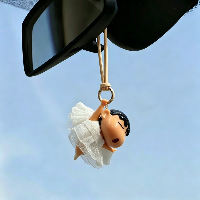 クレヨンしんちゃん エンジェルバレエ ミニカーバックミラー吊 - Car Accessories Etsy のレビューと価格