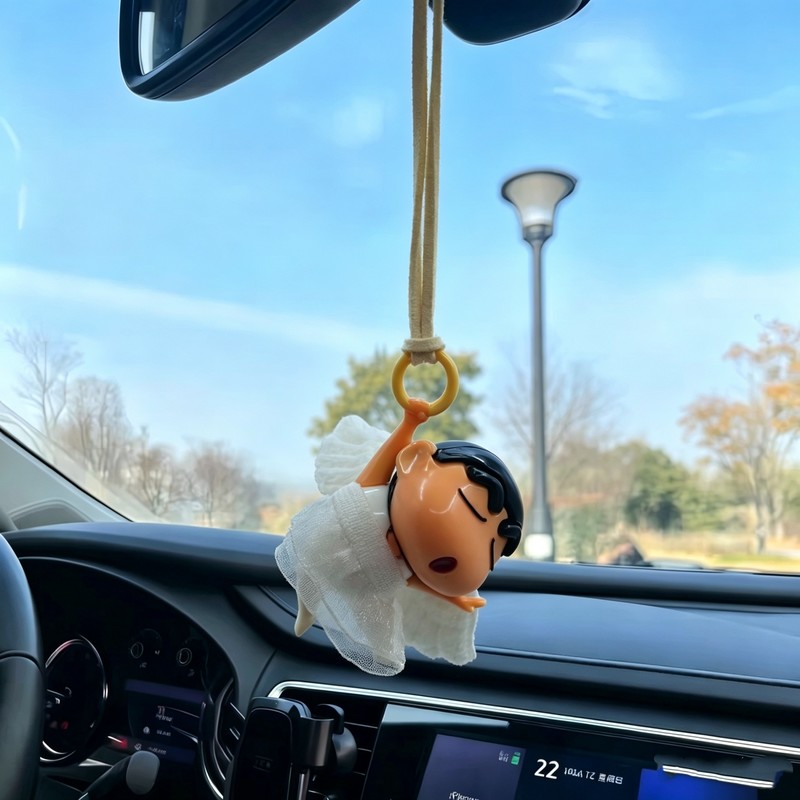 クレヨンしんちゃん エンジェルバレエ ミニカーバックミラー吊 - Car Accessories Etsy のレビューと価格
