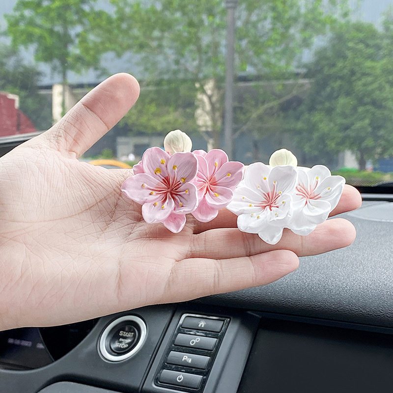 1pc 車のファッション小さな絶妙な香水クリップ花の形の空気 - Car Fragrance Diffuser のレビューと価格