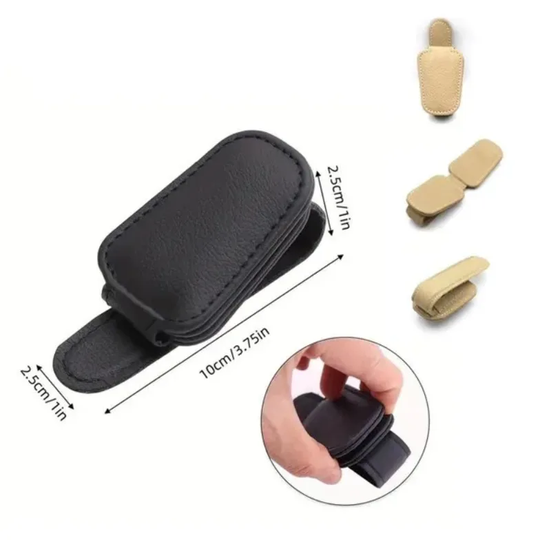 車のサンバイザーメガネケースホルダーサングラスクリップチケッ - Car Accessories Etsy のレビューと価格