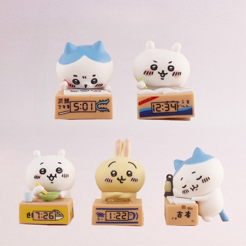 ハチワレうさぎ漫画目覚まし時計置物車内装飾小さくてかわいいデ - Car Accessories Etsy のレビューと価格