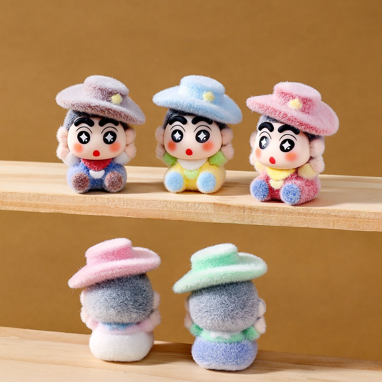 新登場のフロッキーデニム製しんちゃんシリーズミニフィギュア、 - Car Accessories Etsy のレビューと価格