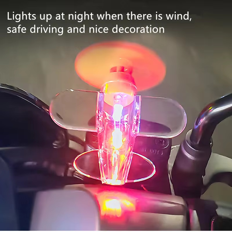 風力発電 LED 飛行機オーナメントオートバイハンドバー車の - Car Accessories Etsy のレビューと価格