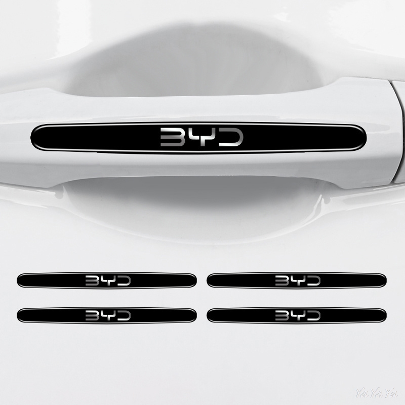 BYDロゴ入り車ドアハンドルプロテクター、傷防止ドアボウルス - Car Accessories Unique のレビューと価格