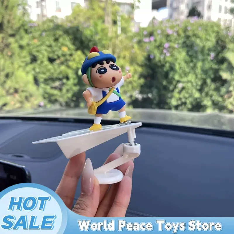 回転航空機クレヨンしんちゃん車のダッシュボード装飾品自動車イ - Car Accessories Etsy のレビューと価格