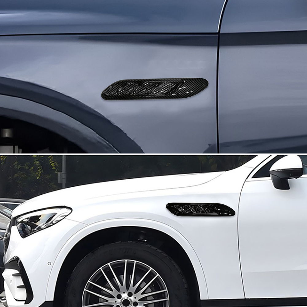 2 個の車のエアインテーク、胸部側アウトレットストリップ用防 - Car Accessories Unique のレビューと価格